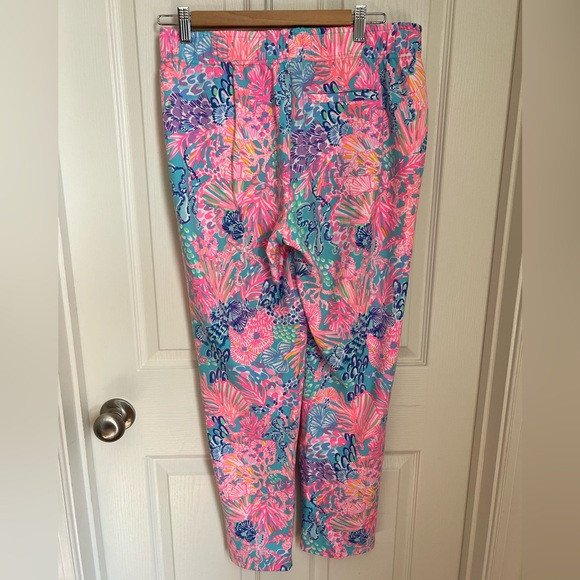 Lilly Pulitzer Colorful Lounge Pants with Back Pocket - Picture 2 of 4
